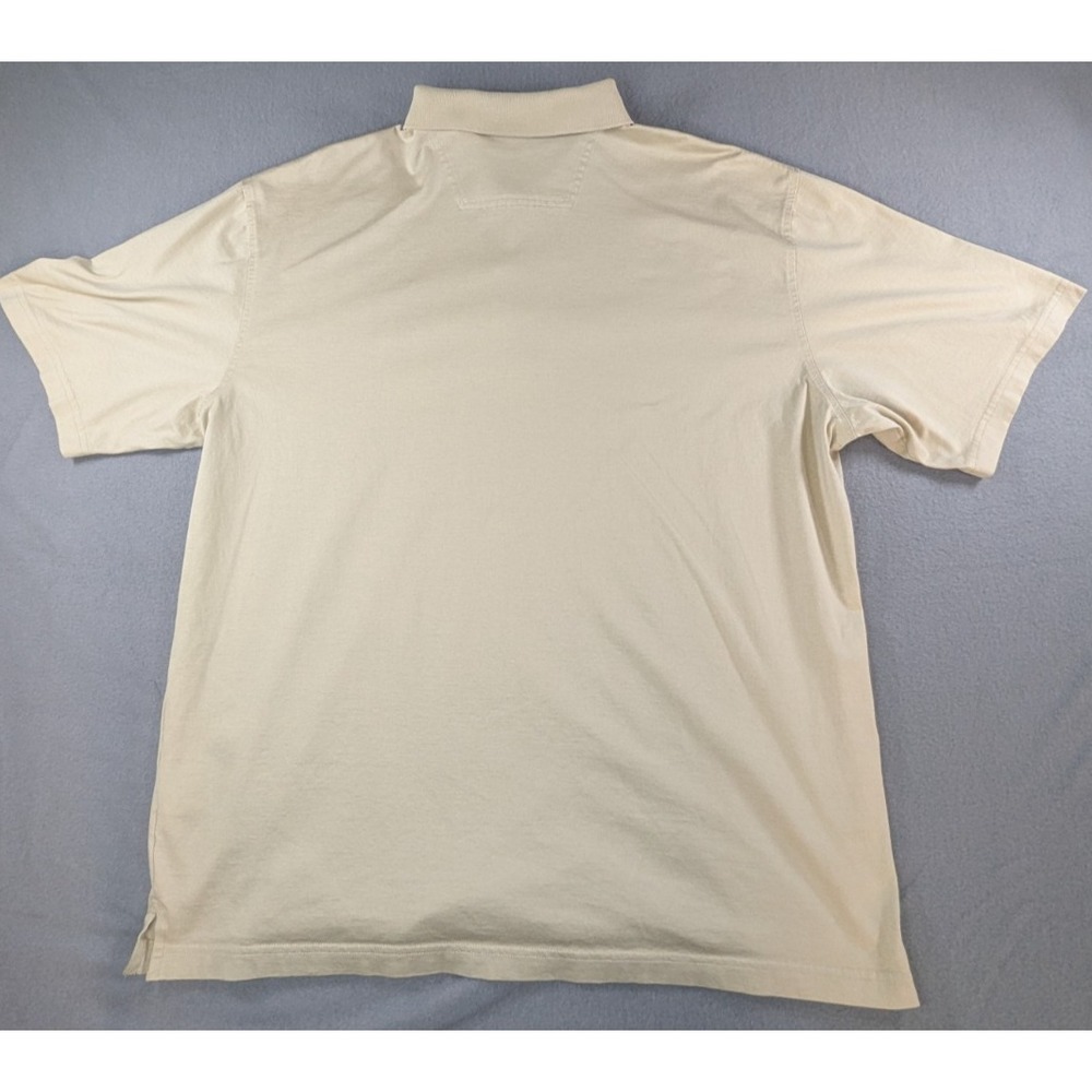 Antigua Mens Boston Red Sox‎ 2007 World Series Champions Polo Shirt XL Tan - Picture 6 of 10